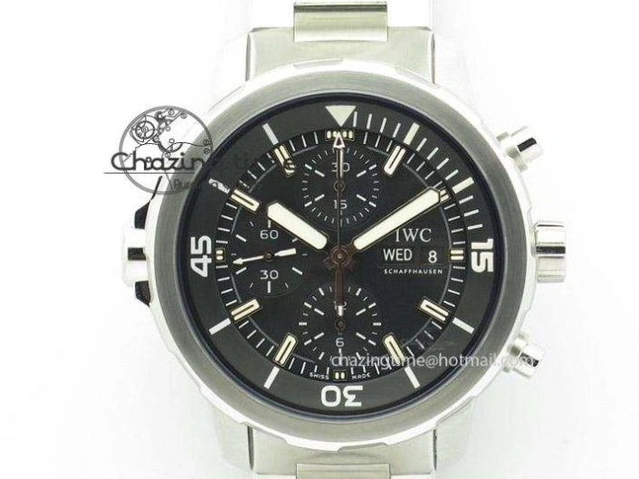 MIROTIME 0416 Mark XVIII IW327010 SS M+F 1:1 Best Edition Blue Dial on Brown Leather Strap A Resilient 7051